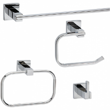 Load image into Gallery viewer, Taymor, Robson 4 pieces Bathroom Hardware Set, Polished Chrome
